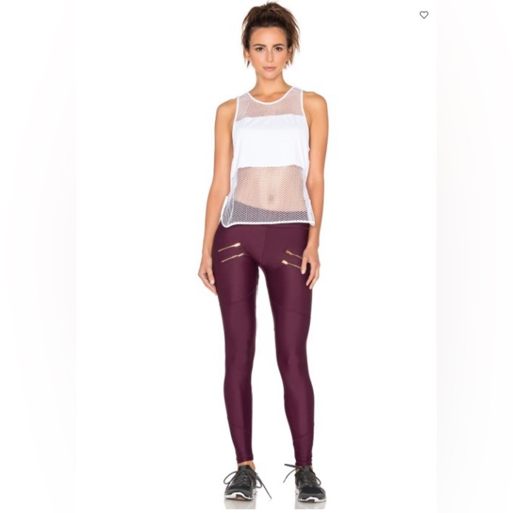 Varley Sofia Tight Burgundy | Small